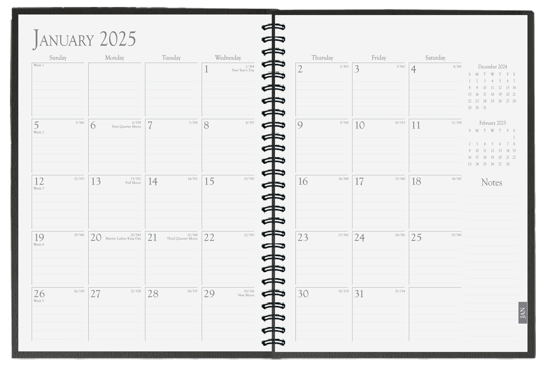 Flex Time Manager Planner (5"x 8") 1