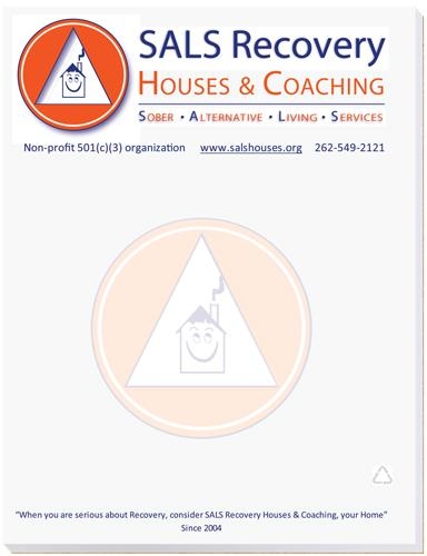 Recycled Scratch Pads w/50 Sheets (4 1/8"x 5 3/8") 1 Recycled Scratch Pads w/50 Sheets (4 1/8"x 5 3/8") 1