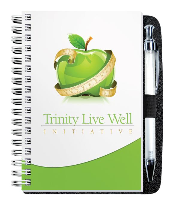 Gloss Cover Journals w/50 Sheets & Pen (4"x 6") 1