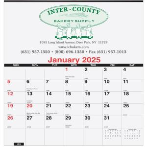 Deluxe Wall Pad Calendar w/2 Color Imprint 1 Deluxe Wall Pad Calendar w/2 Color Imprint 1