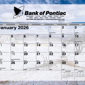 Mini Tear-Off Sheet Calendar - Scenic Water 1 Mini Tear-Off Sheet Calendar - Scenic Water 1