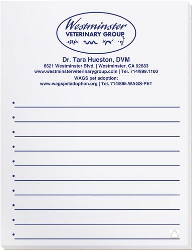 Scratch Pad w/100 Sheets (4 1/8"x5 3/8") 1 Scratch Pad w/100 Sheets (4 1/8"x5 3/8") 1