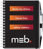 Gloss Cover Journals w/100 Sheets & Pen (6 ½"x 8 ½") 1 Gloss Cover Journals w/100 Sheets & Pen (6 ½"x 8 ½") 1