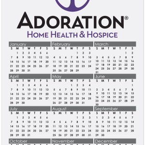 Year at a Glance Calendar Cards (12"x 18") 1 Year at a Glance Calendar Cards (12"x 18") 1