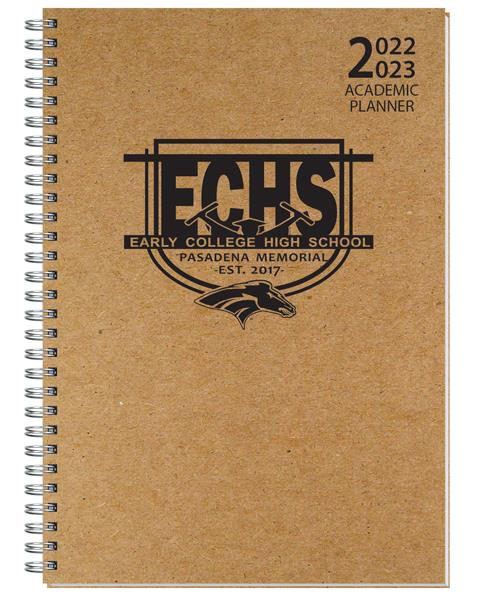 Academic Journal Planner w/Smooth Cover (7"x 10") 1
