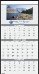 3 Months at a Glance Commercial Calendar w/Full Color Imprint (12 ¼"x 25") 1 3 Months at a Glance Commercial Calendar w/Full Color Imprint (12 ¼"x 25") 1