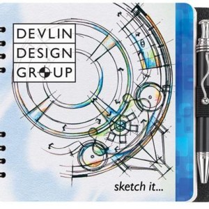 5" Gloss Square Journal w/Pen & Safe Back Cover 1 5" Gloss Square Journal w/Pen & Safe Back Cover 1