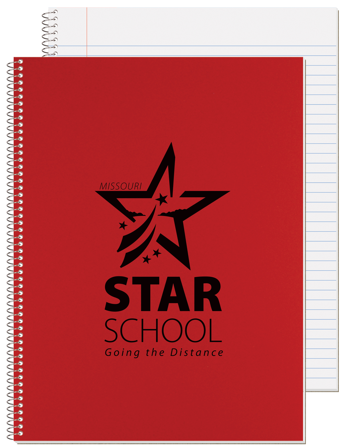 Econo Poly Composition Notebook w/Wide Rules (8 3/16"x 10 7/8") 1