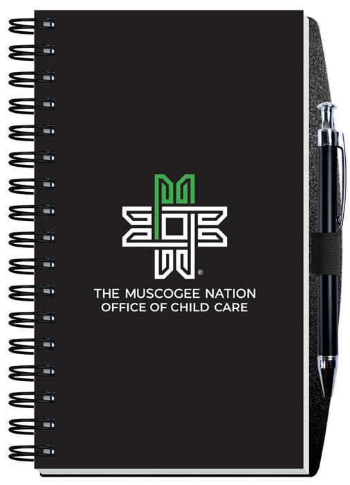 Gloss Cover Journals w/100 Sheets & Pen (5 ¼"x 8 ¼") 1