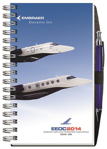 Gloss Cover Journals w/100 Sheets & Pen (5 ¼"x 8 ¼") 1