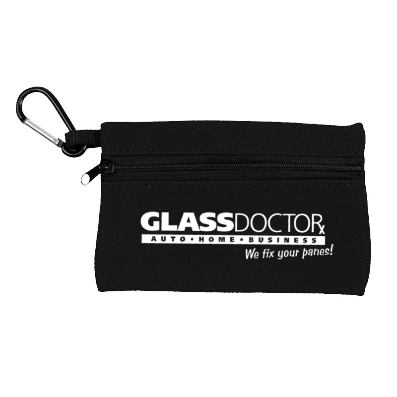 Scuba Zipper Tote Bag With Carabiner 1 Scuba Zipper Tote Bag With Carabiner 1