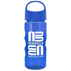 22 Oz. Mini Mountain Transparent Bottle w/Oval Crest Lid 1 22 Oz. Mini Mountain Transparent Bottle w/Oval Crest Lid 1