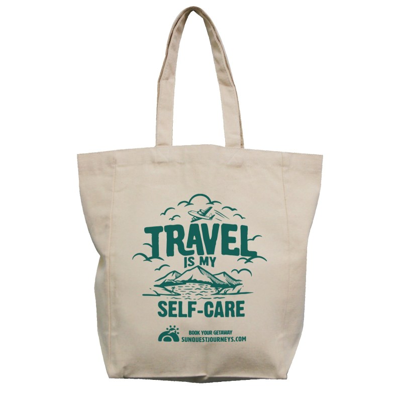 Day Trip 10 Oz. Cotton Tote Natural 1 Day Trip 10 Oz. Cotton Tote Natural 1
