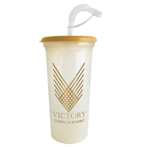 Super Sipper 32 oz. Sport Sipper Cup with Gold Flakes 1 Super Sipper 32 oz. Sport Sipper Cup with Gold Flakes 1