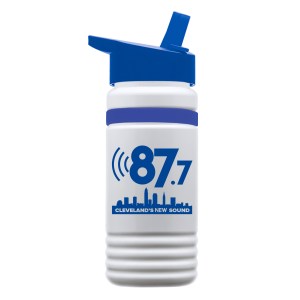 20 Oz. Upcycle Rpet Bottle w/Flip Straw Lid & Silicone Grip Band 1 20 Oz. Upcycle Rpet Bottle w/Flip Straw Lid & Silicone Grip Band 1