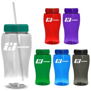 18 Oz. Pure-Poly Junior Sports Bottle w/Straw Lid 1 18 Oz. Pure-Poly Junior Sports Bottle w/Straw Lid 1
