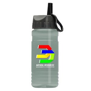 20 Oz. Upcycle Rpet Bottle w/Ring Straw Lid - Digital 1 20 Oz. Upcycle Rpet Bottle w/Ring Straw Lid - Digital 1