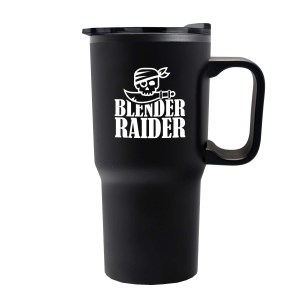 The Major - 18 oz. Stainless Steel Auto Tumbler with Plastic Handle 1 The Major - 18 oz. Stainless Steel Auto Tumbler with Plastic Handle 1