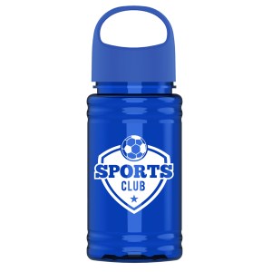 16 Oz. Upcycle Mini Rpet Bottle w/Oval Crest Lid 1 16 Oz. Upcycle Mini Rpet Bottle w/Oval Crest Lid 1