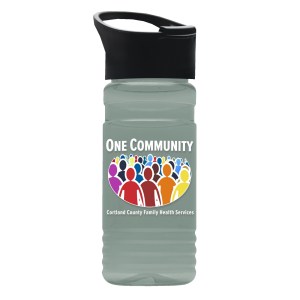 20 Oz. Upcycle Rpet Bottle w/Pop Up Sip Lid - Digital 1 20 Oz. Upcycle Rpet Bottle w/Pop Up Sip Lid - Digital 1