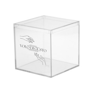 4" x 4" x 4" Clear Plastic Box 1 4" x 4" x 4" Clear Plastic Box 1