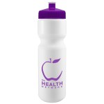 28 Oz. Journey Bike Sports Bottle w/Push Pull Lid (White Or Frost) 1 28 Oz. Journey Bike Sports Bottle w/Push Pull Lid (White Or Frost) 1