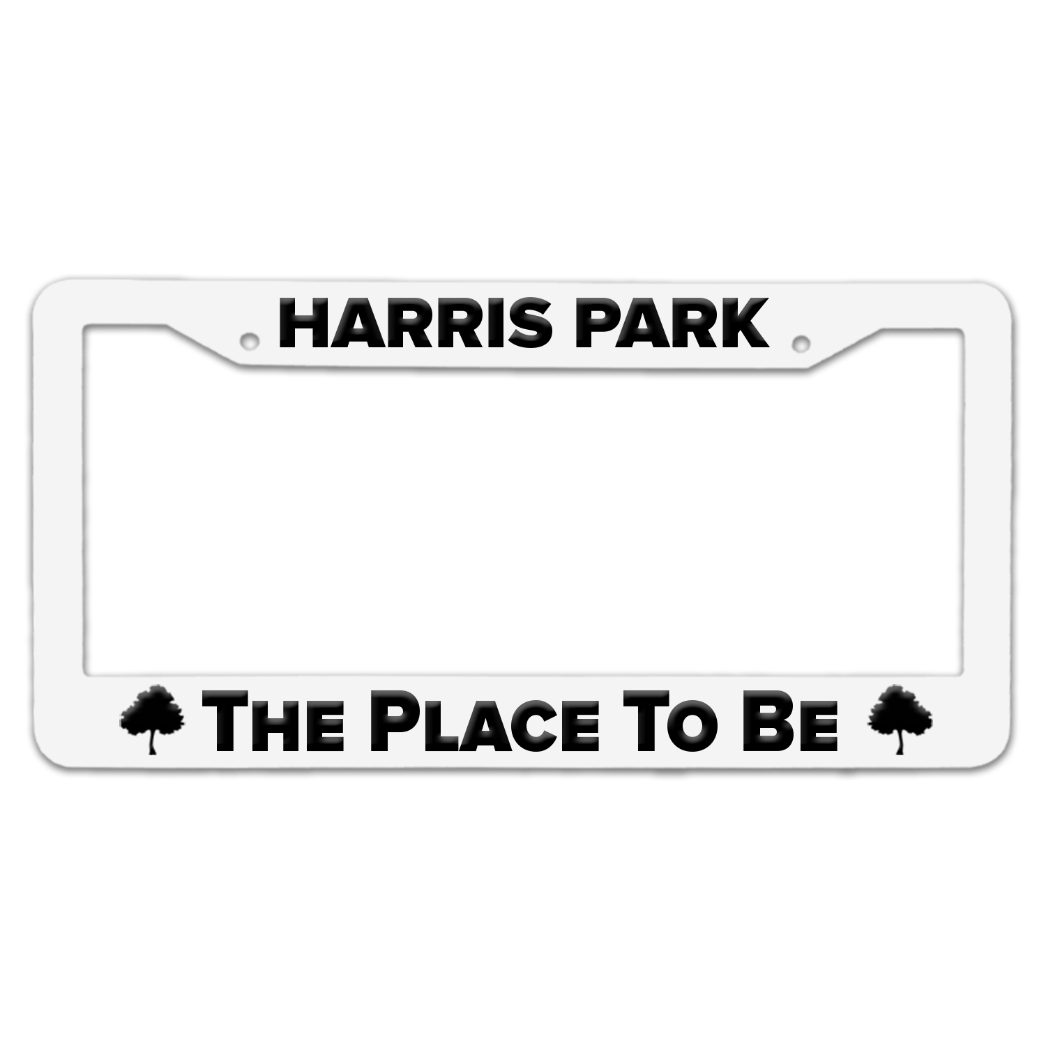 Hi-Impact 3D Two Corner License Plate Frame - Abs 1 Hi-Impact 3D Two Corner License Plate Frame - Abs 1