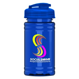 Upcycle - Mini 16 Oz. Rpet Sports Bottle w/Usa Flip Lid - Digital 1 Upcycle - Mini 16 Oz. Rpet Sports Bottle w/Usa Flip Lid - Digital 1