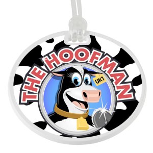 Round Luggage Tag - Full Color Digital 1 Round Luggage Tag - Full Color Digital 1