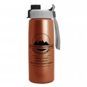 26 Oz. Metallic Flair Bottle w/Quick Snap Lid 1 26 Oz. Metallic Flair Bottle w/Quick Snap Lid 1