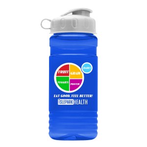 20 Oz. Upcycle Rpet Bottle w/Flip Top Lid and Digital imprint 1 20 Oz. Upcycle Rpet Bottle w/Flip Top Lid and Digital imprint 1