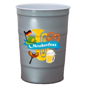 The Cold One - 16 oz. Steel Chill Party Cup - Digital Imprint 1 The Cold One - 16 oz. Steel Chill Party Cup - Digital Imprint 1