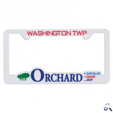 Hi-Impact 3D Traditional License Plate Frame 1 Hi-Impact 3D Traditional License Plate Frame 1