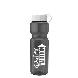 28 Oz. Champion Transparent Travel Sports Bottle w/Tethered Lid 1 28 Oz. Champion Transparent Travel Sports Bottle w/Tethered Lid 1