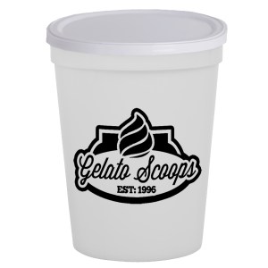 16 Oz. Stadium Cup With No-Hole Lid 1 16 Oz. Stadium Cup With No-Hole Lid 1