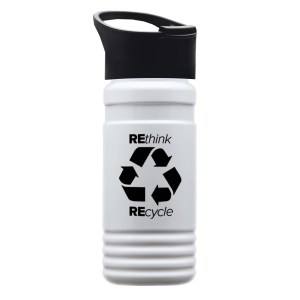 20 Oz. Upcycle Rpet Bottle w/Pop-Up Lid 1 20 Oz. Upcycle Rpet Bottle w/Pop-Up Lid 1