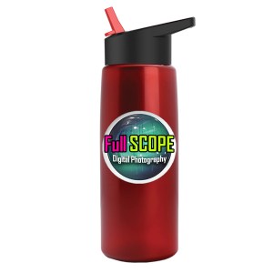 Digital Metalike Flair Bottle - Flip Straw Lid 1 Digital Metalike Flair Bottle - Flip Straw Lid 1
