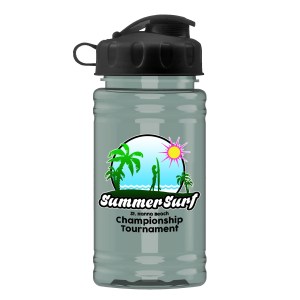 Upcycle Mini - 16 Oz. Rpet Sport Bottle w/Flip Top Lid 1 Upcycle Mini - 16 Oz. Rpet Sport Bottle w/Flip Top Lid 1