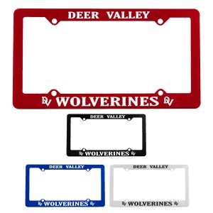 Economy License Plate Frame 1 Economy License Plate Frame 1