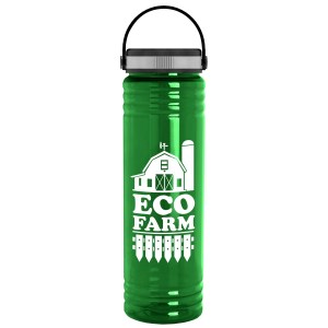 24 Oz. Slim Fit Upcycle Rpet Bottle w/Ez Grip Lid 1 24 Oz. Slim Fit Upcycle Rpet Bottle w/Ez Grip Lid 1