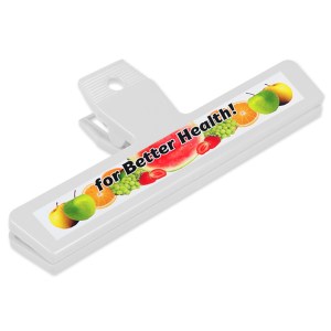 6" Chip Bag Clip With Full Color Imprint 1 6" Chip Bag Clip With Full Color Imprint 1