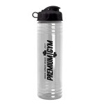 24 Oz. Slim Fit Sports Water Bottle w/Flip Top Lid 1 24 Oz. Slim Fit Sports Water Bottle w/Flip Top Lid 1