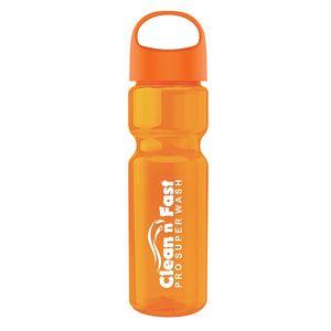 28 Oz. Champion Transparent Bottle w/Oval Crest Lid 1 28 Oz. Champion Transparent Bottle w/Oval Crest Lid 1