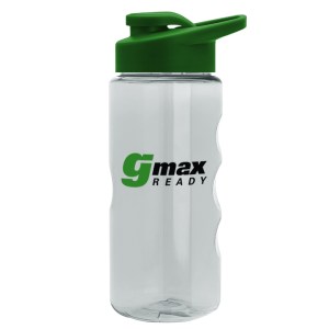 22 Oz. Transparent Mini Mountain Sports Bottle w/Drink Thru Lid 1 22 Oz. Transparent Mini Mountain Sports Bottle w/Drink Thru Lid 1