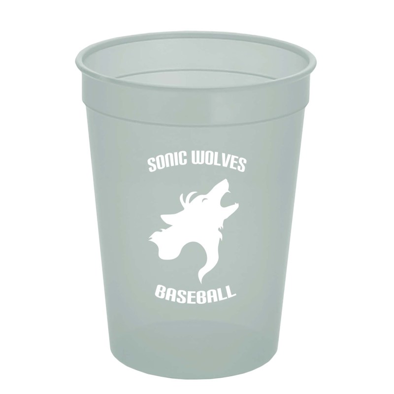 Cups-On-The-Go - 12Oz. Trans. Stadium Cup 1 Cups-On-The-Go - 12Oz. Trans. Stadium Cup 1