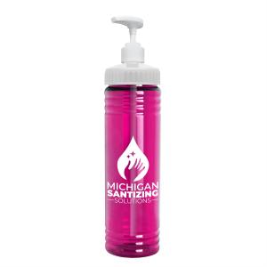24 Oz. Transparent Pump Bottle 1 24 Oz. Transparent Pump Bottle 1