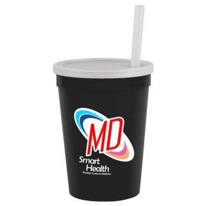 12 Oz. Cup With Lid & Straw - Digital 1 12 Oz. Cup With Lid & Straw - Digital 1