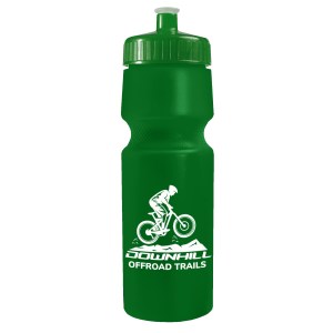 The Venture - 24 oz. Circular Bike Bottle with Push pull lid 1 The Venture - 24 oz. Circular Bike Bottle with Push pull lid 1