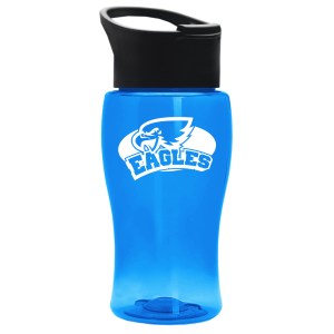 18 Oz. Transparent Bottle w/Pop-Up Sip Lid 1 18 Oz. Transparent Bottle w/Pop-Up Sip Lid 1