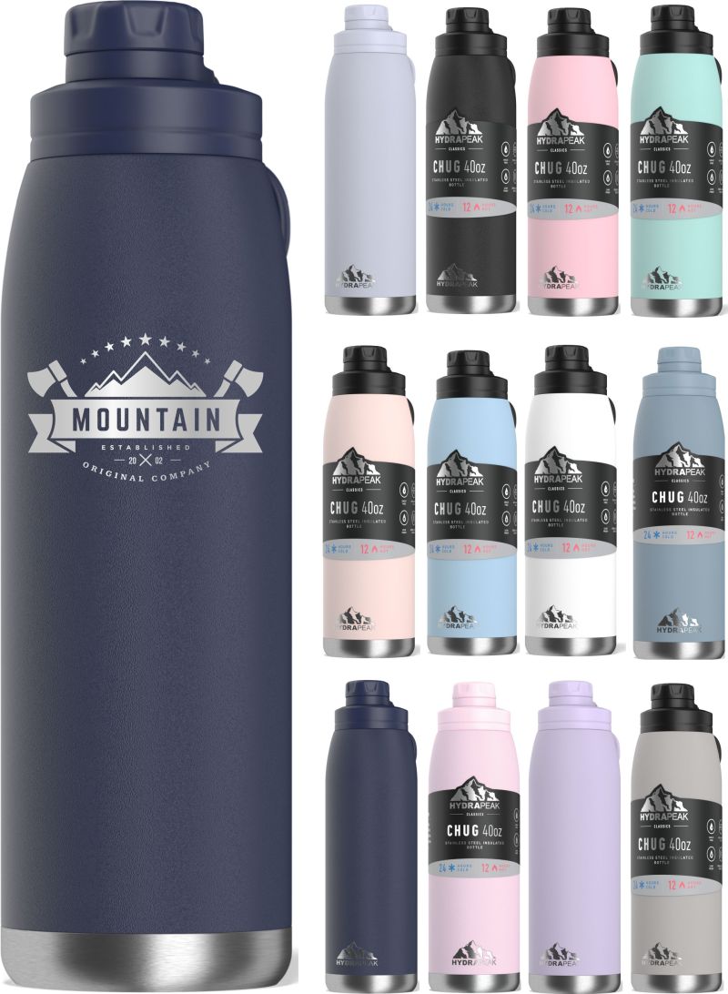 40 Oz. Hydrapeak Water Bottle LIFETIME WARRANTY! 1 40 Oz. Hydrapeak Water Bottle LIFETIME WARRANTY! 1